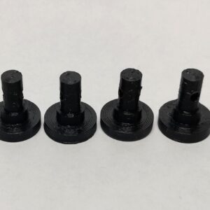 Obitsu-Pullip Doll Neck Pieces (4 pcs) from strong polycarbonate blend for 27cm body